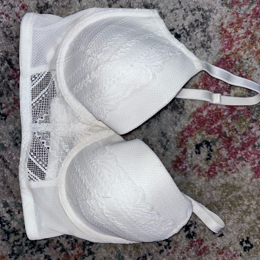 Auden White Lace Bra